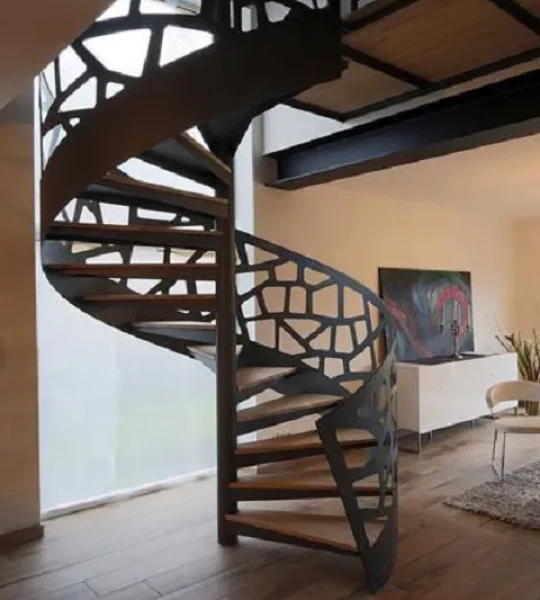 Cầu thang sắt uốn nghệ thuật