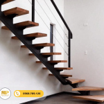 Cầu thang sắt nhà phố