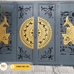 Cửa cổng sắt cắt laser
