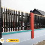 Hàng rào sắt nhà cấp 4