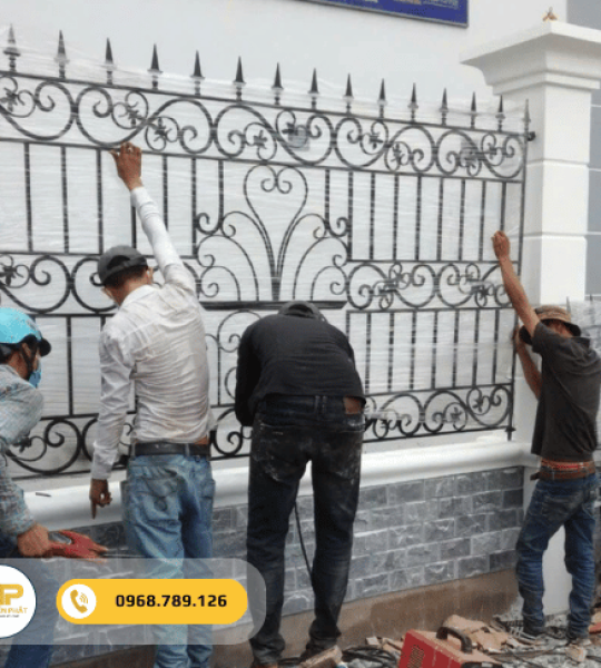 Hàng rào sắt mỹ thuật