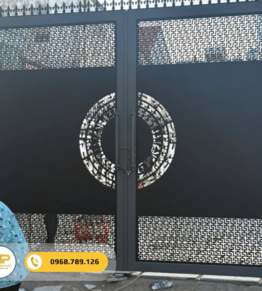 Cửa cổng sắt đẹp