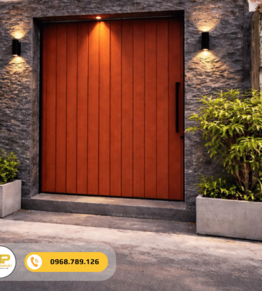 Cửa cổng sắt nhà phố