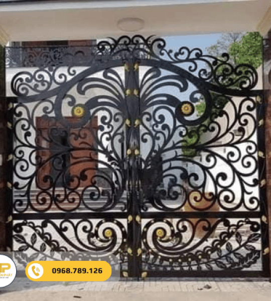 Cửa cổng sắt mỹ thuật