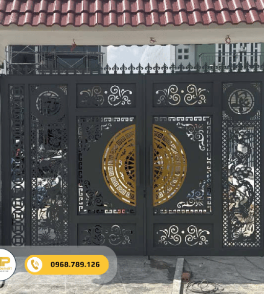 Cửa cổng sắt CNC