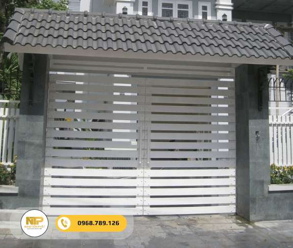 Gia công cửa cổng sắt theo yêu cầu