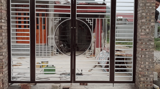 Báo giá cửa cổng sắt