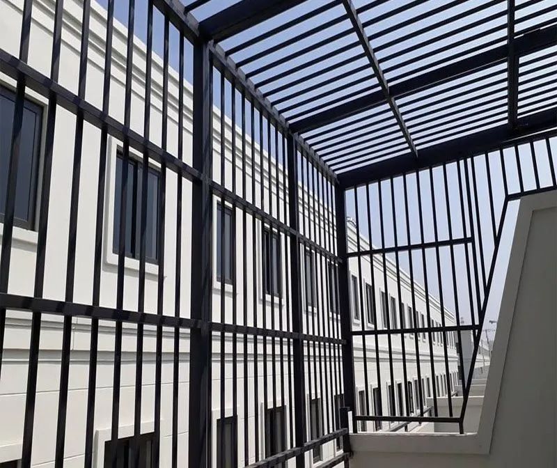 Đơn giá khung sắt bảo vệ m²