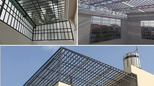 Làm khung sắt bảo vệ giá rẻ