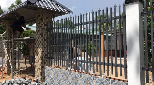Xưởng hàng rào sắt uy tín tại Long An